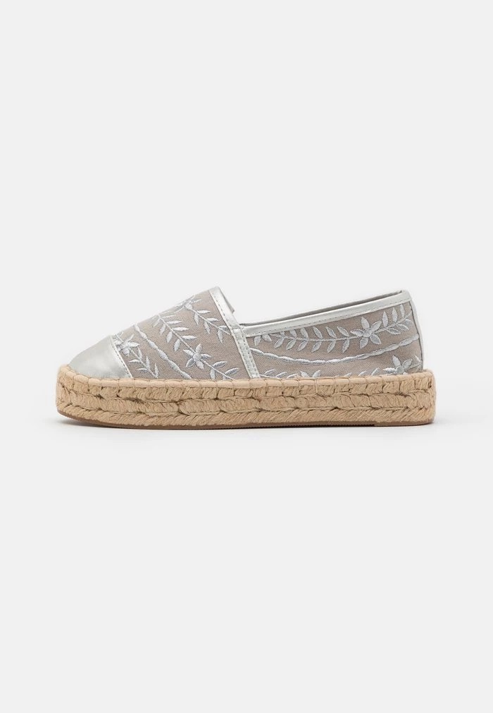 Chaussure Basse ANNA FIELD Anna Field Espadrilles Argent Femme | ZVP-4979619